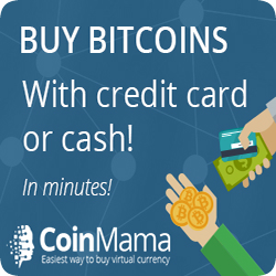 You can buy Crypto Currency through CoinMama!